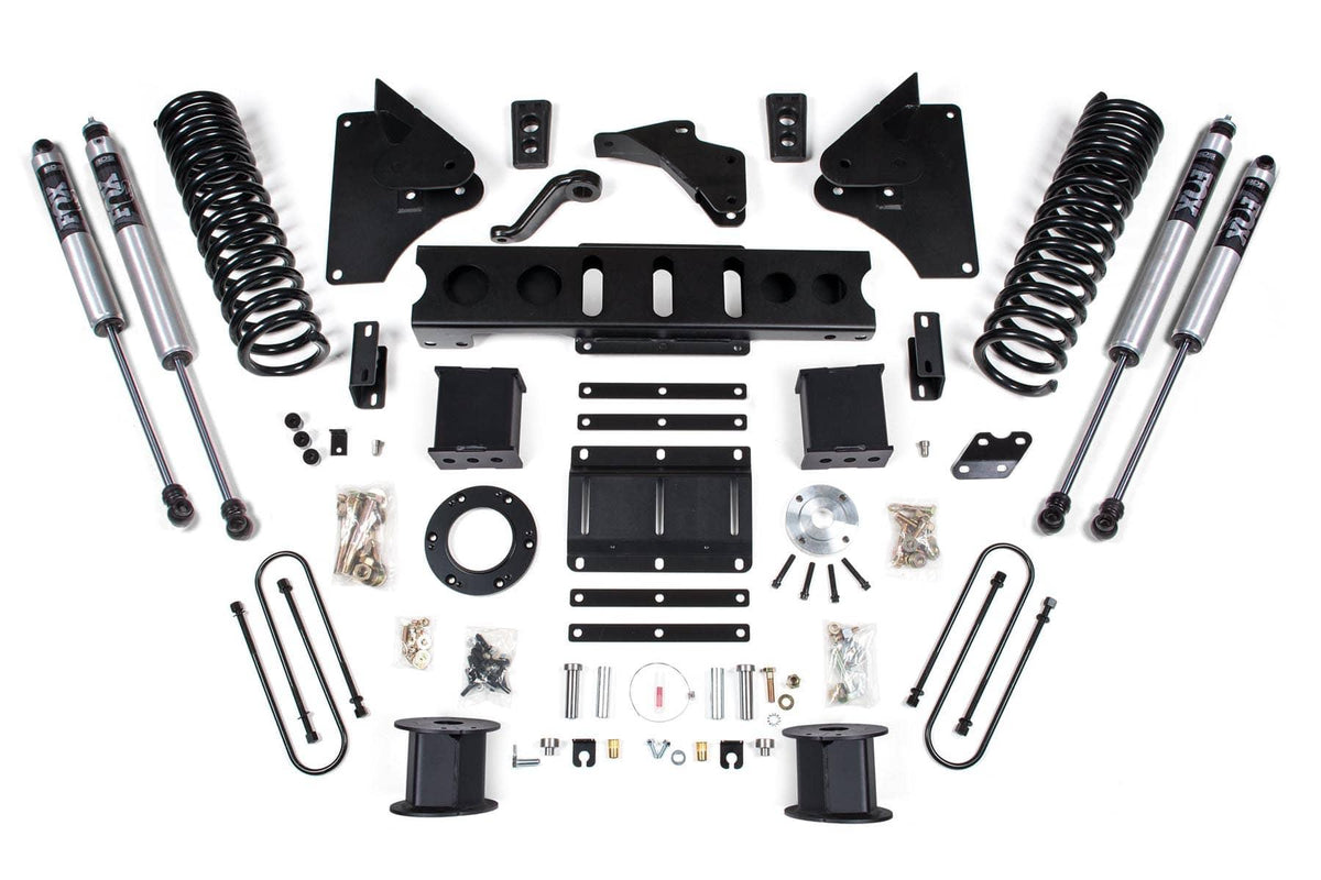 6" LIFT KIT W/ FOX 2.0 SHOCKS 13-18 RAM 3500 DIESEL W/ AIR RIDE & 6-BOLT T-CASE