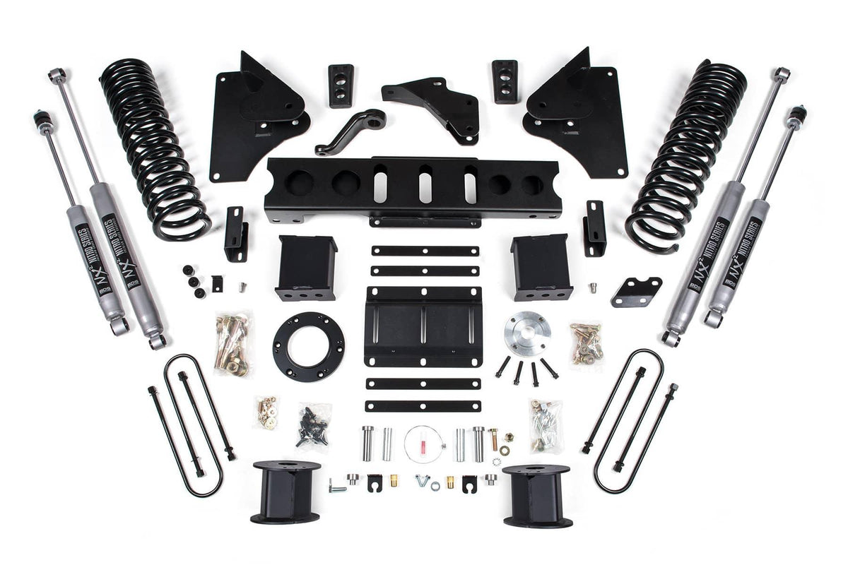 6" LIFT KIT W/ FOX 2.0 SHOCKS 13-18 RAM 3500 DIESEL W/ AIR RIDE & 8-BOLT T-CASE