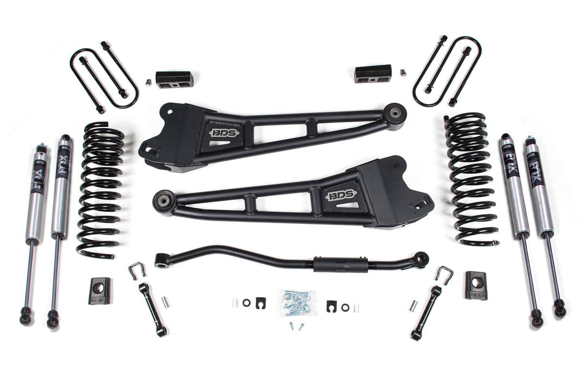3" RADIUS ARM LIFT KIT W/ FOX 2.0 SHOCKS 19-24 RAM 3500 DIESEL W/ OVERLOADS