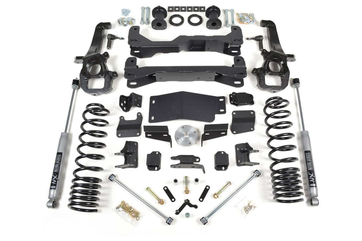 6" LIFT KIT W/ NX2 SHOCKS 19-24 RAM 1500 W/O OE 22" WHEELS W/O AIR RIDE
