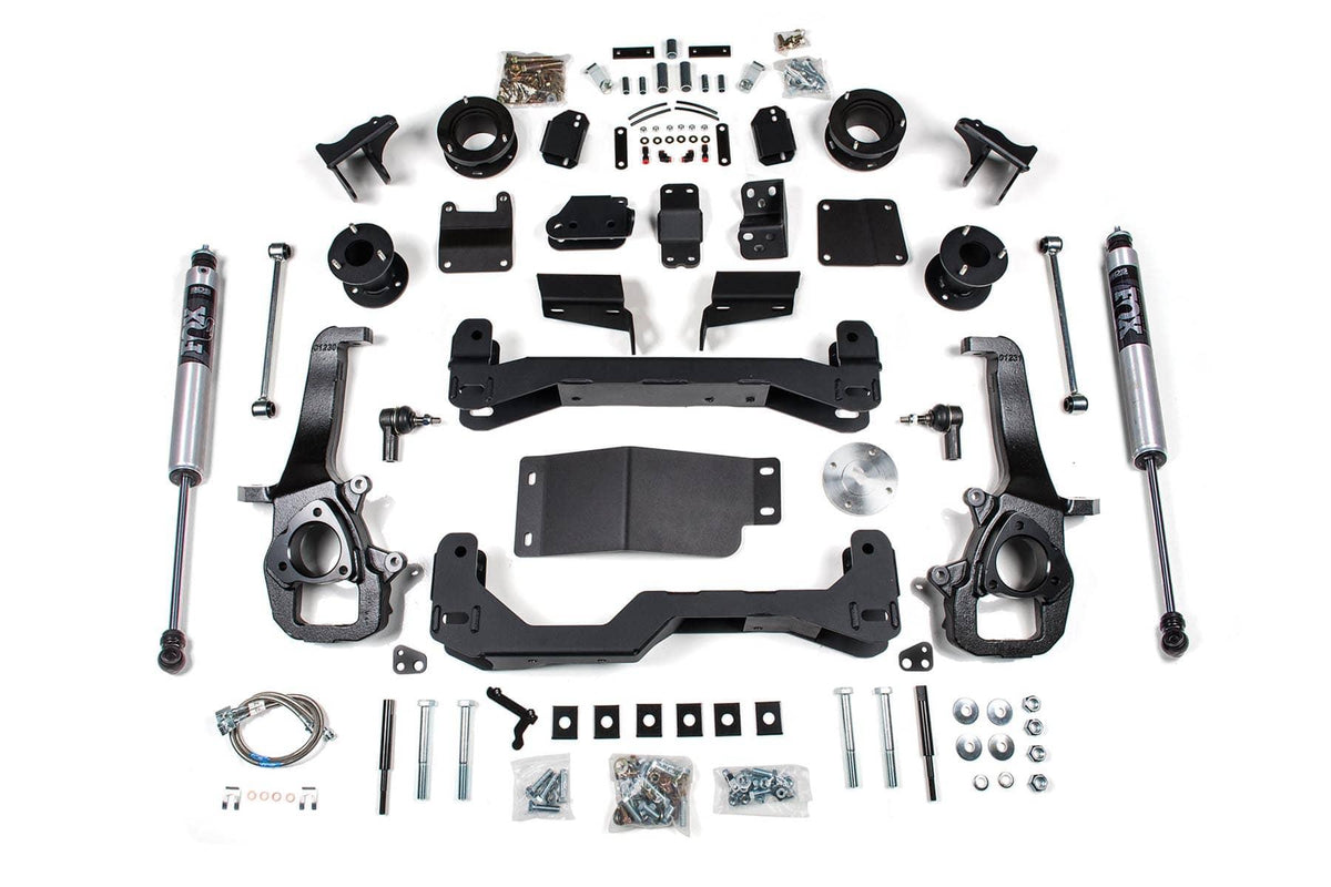 4" LIFT KIT W/ FOX 2.0 SHOCKS 19-24 RAM 1500 GAS W/AIR RIDE W/O 22" OE WHEELS