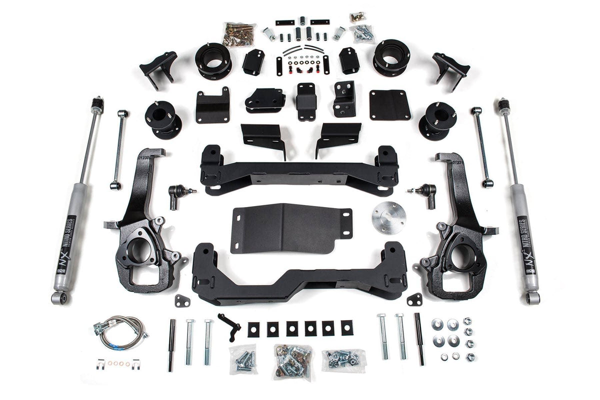4" LIFT KIT W/ NX2 SHOCKS 19-24 RAM 1500 GAS W/AIR RIDE W/ 22" OE WHEELS