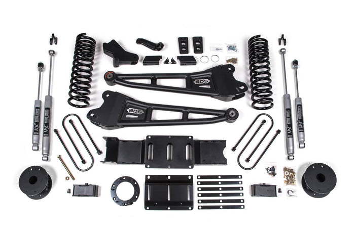 4" LIFT KIT W/ 3" REAR LIFT 19-24 RAM 3500 DIESEL W/REAR AIR RIDE 8 BOLT INDEX RING