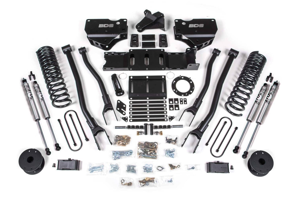 4" LIFT KIT W/ 3" REAR LIFT 19-24 RAM 3500 DIESEL WITH 6-BOLT INDEX RING