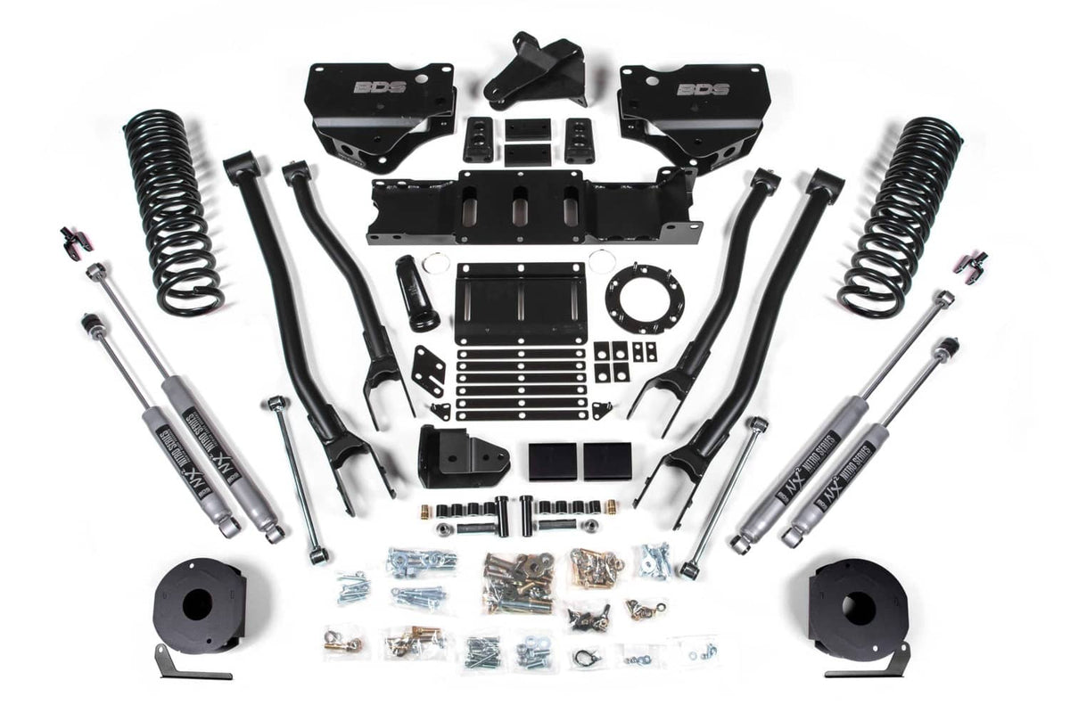 6" LIFT KIT 4-LINK  W/ NX2 SHOCKS 19-24 RAM 2500 DIESEL W/ AIR RIDE