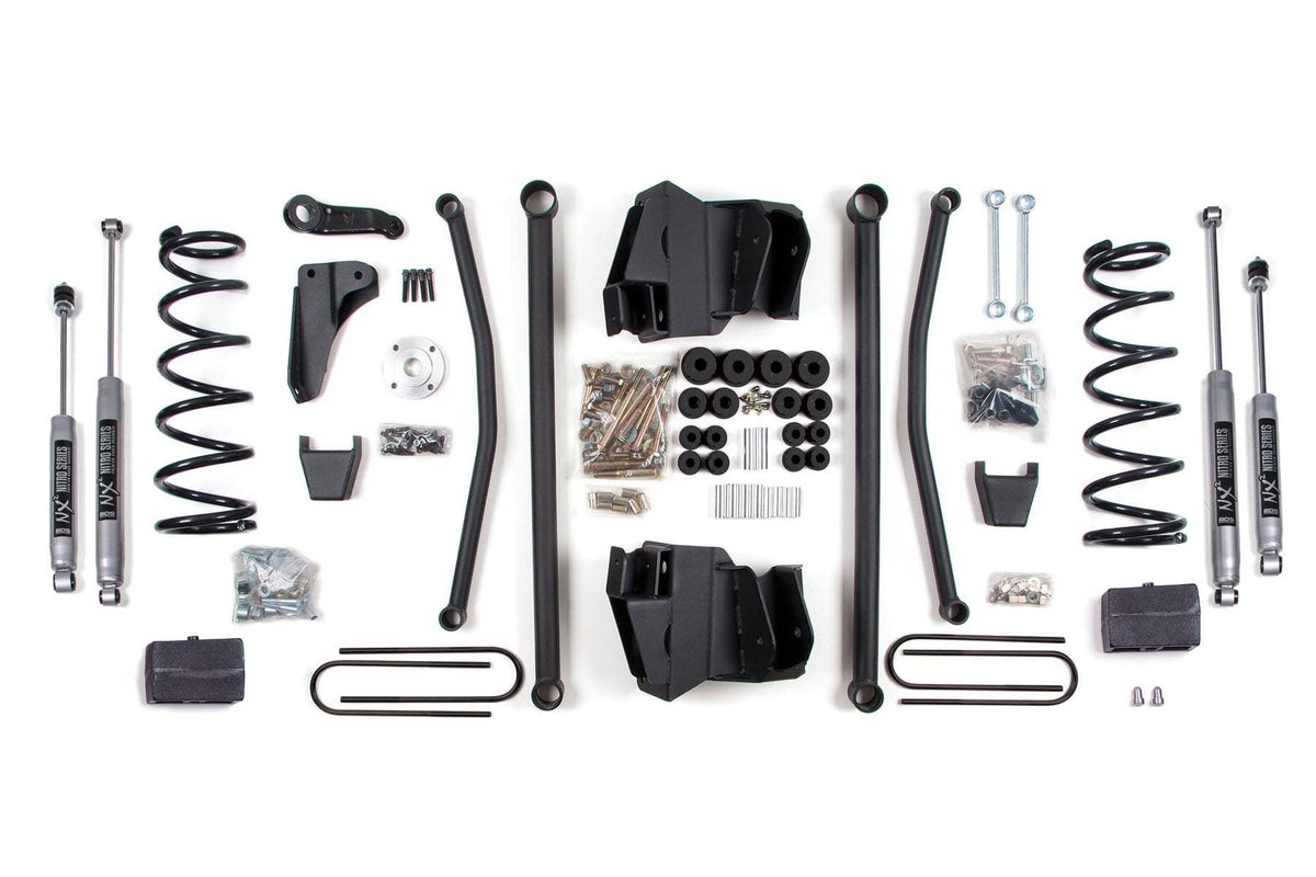 8" LONG ARM LIFT KIT 03-07 DODGE 2500/3500 DIESEL MANUAL W/ 4" AXLE