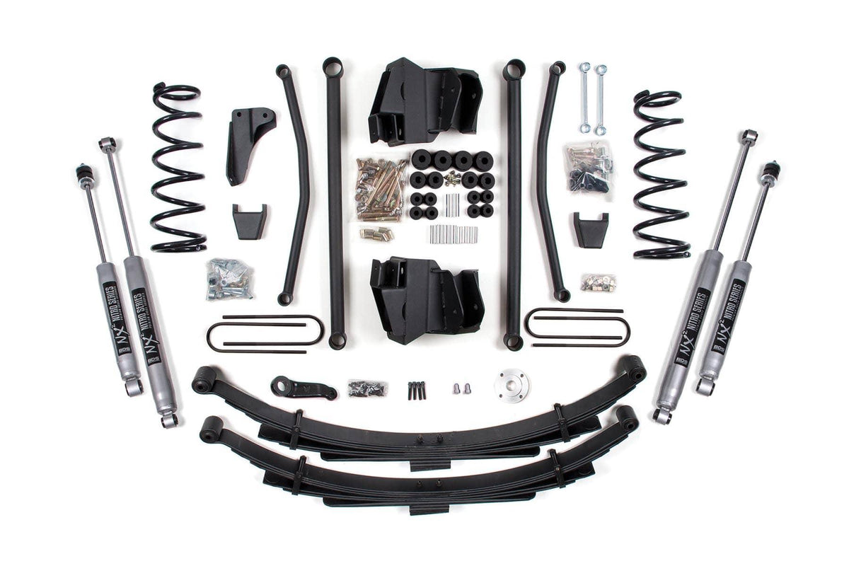 8" LONG ARM LIFT KIT 03-07 DODGE 2500/3500 DIESEL MANUAL W/ 4" AXLE