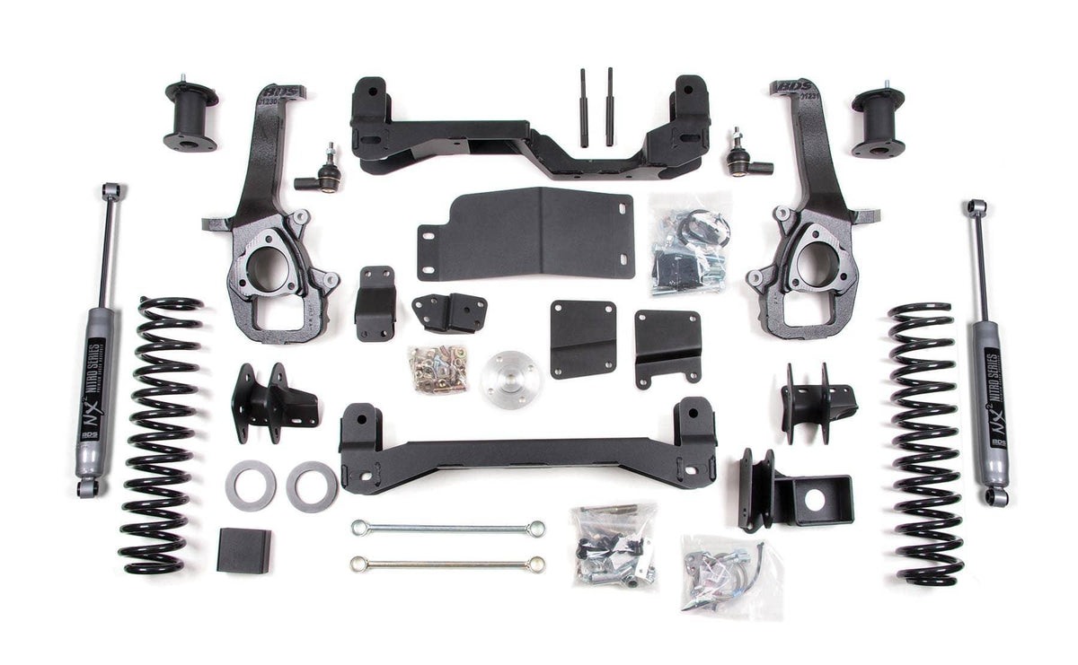 6" LIFT KIT W/ 3" REAR COILS W/ NX2 SHOCKS 09-11 DODGE RAM 1500 4WD