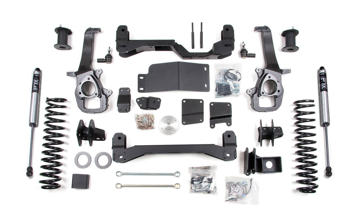 4" LIFT KIT W/ 3" REAR COILS W/ FOX 2.0 SHOCKS 2012 RAM 1500