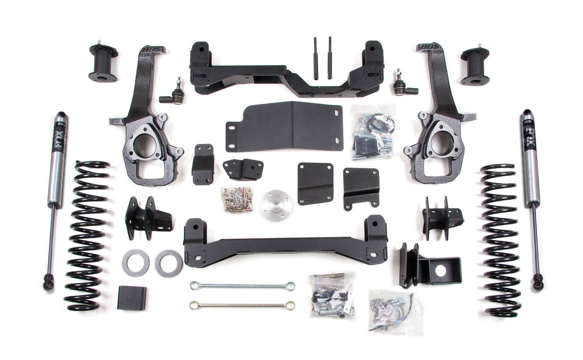 4" LIFT KIT W/ 3" COILS W/ FOX 2.0 SHOCKS 13-18 RAM 1500 4WD