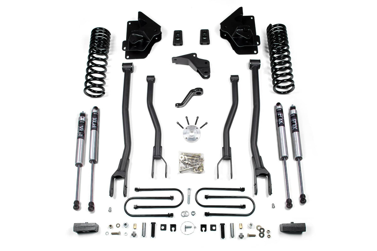 4" 4-LINK LIFT KIT W/ 2" LIFT BLOCKS 13-18 RAM 3500 DIESEL