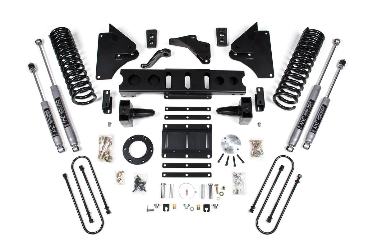 6" LIFT KIT W/ 4" LIFT BLOCKS 13-18 RAM 3500 DIESEL W/ 6-BOLT T-CASE