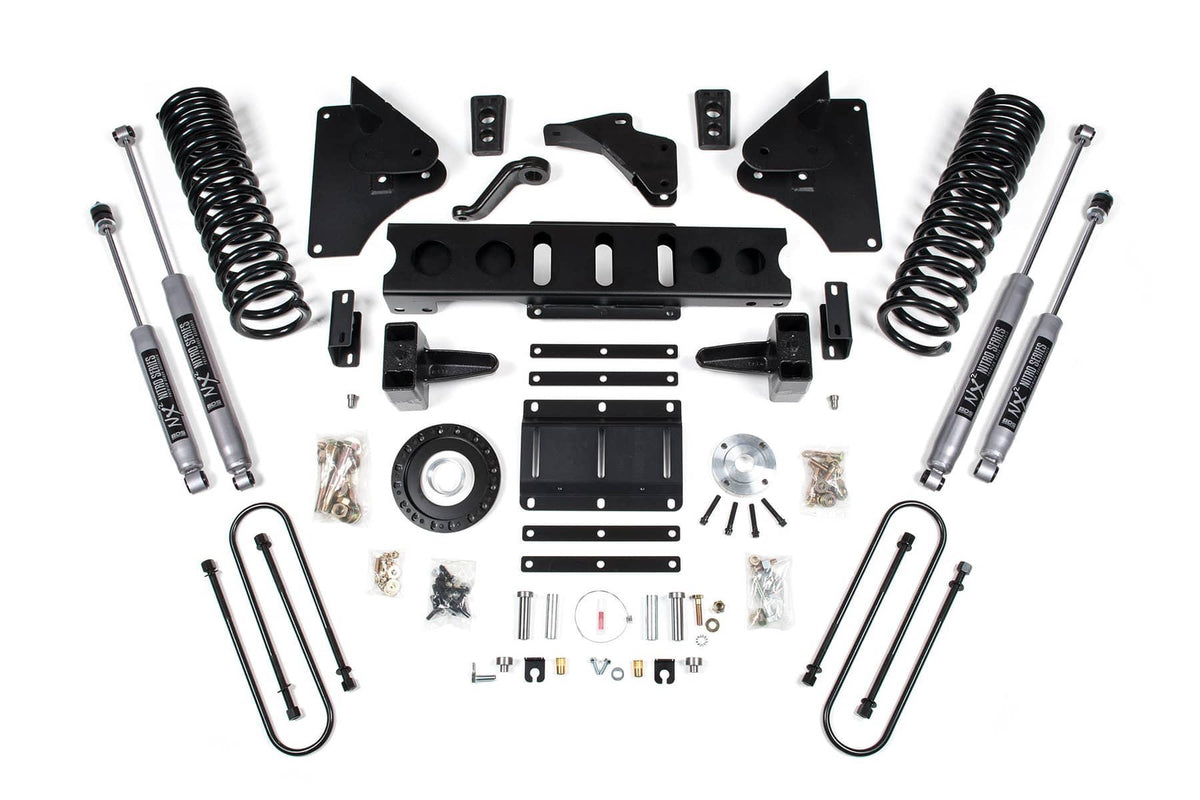 6" LIFT KIT W/ 4" LIFT BLOCKS 13-18 RAM 3500 DIESEL W/ 8-BOLT T-CASE