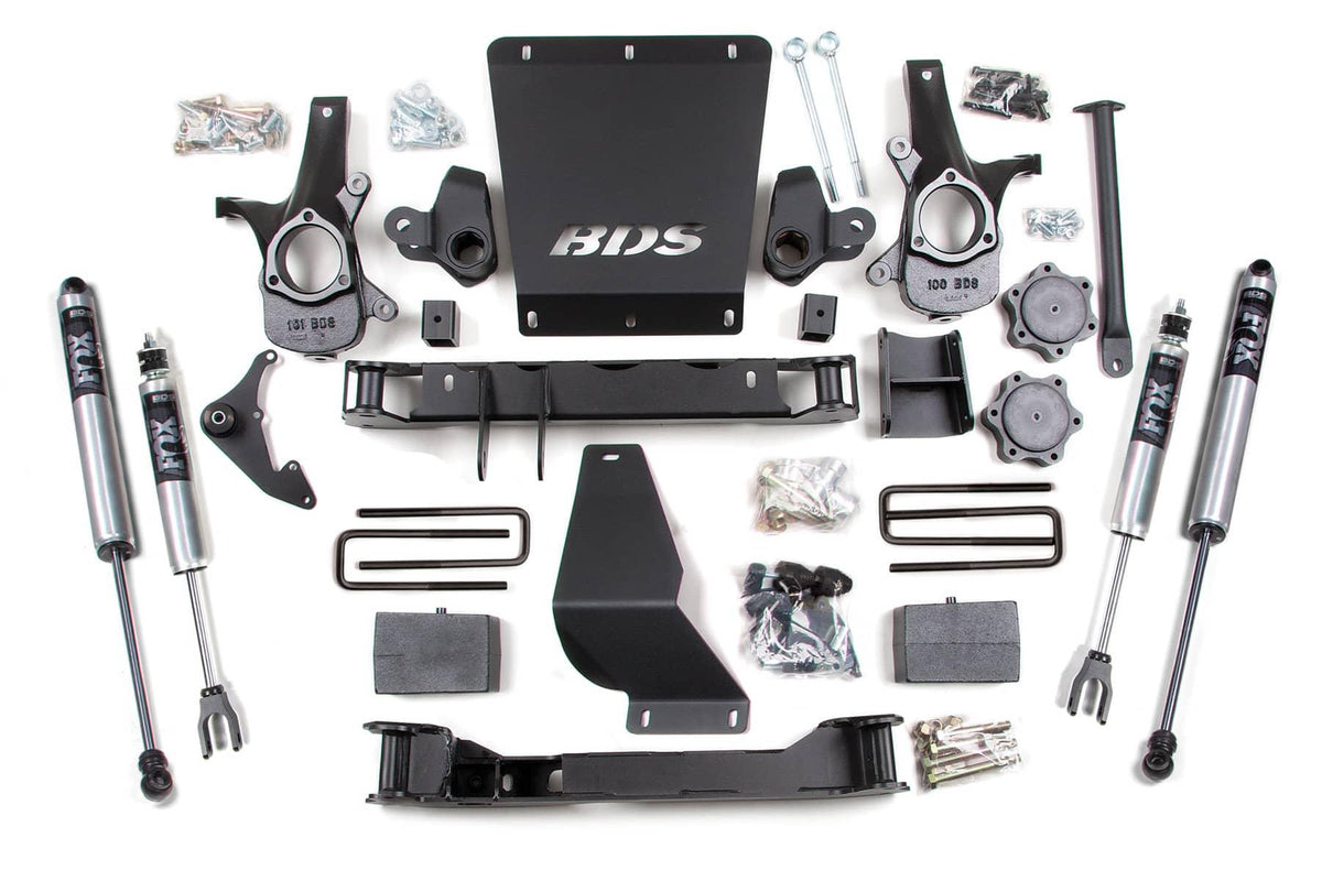 6" LIFT KIT W/ REAR BLOCKS & ADD-A-LEAF 99-06 GM 1500