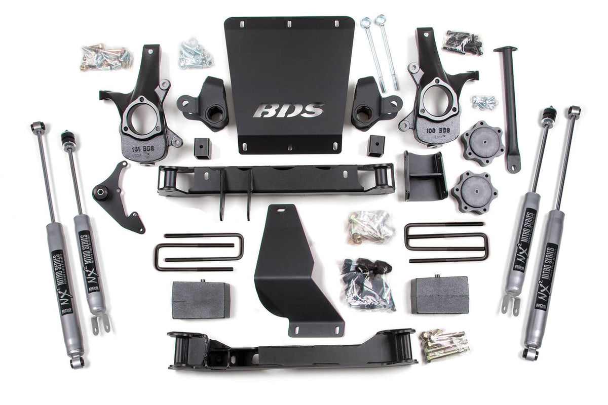 6" LIFT KIT W/ REAR BLOCKS & ADD-A-LEAF 99-06 GM 1500