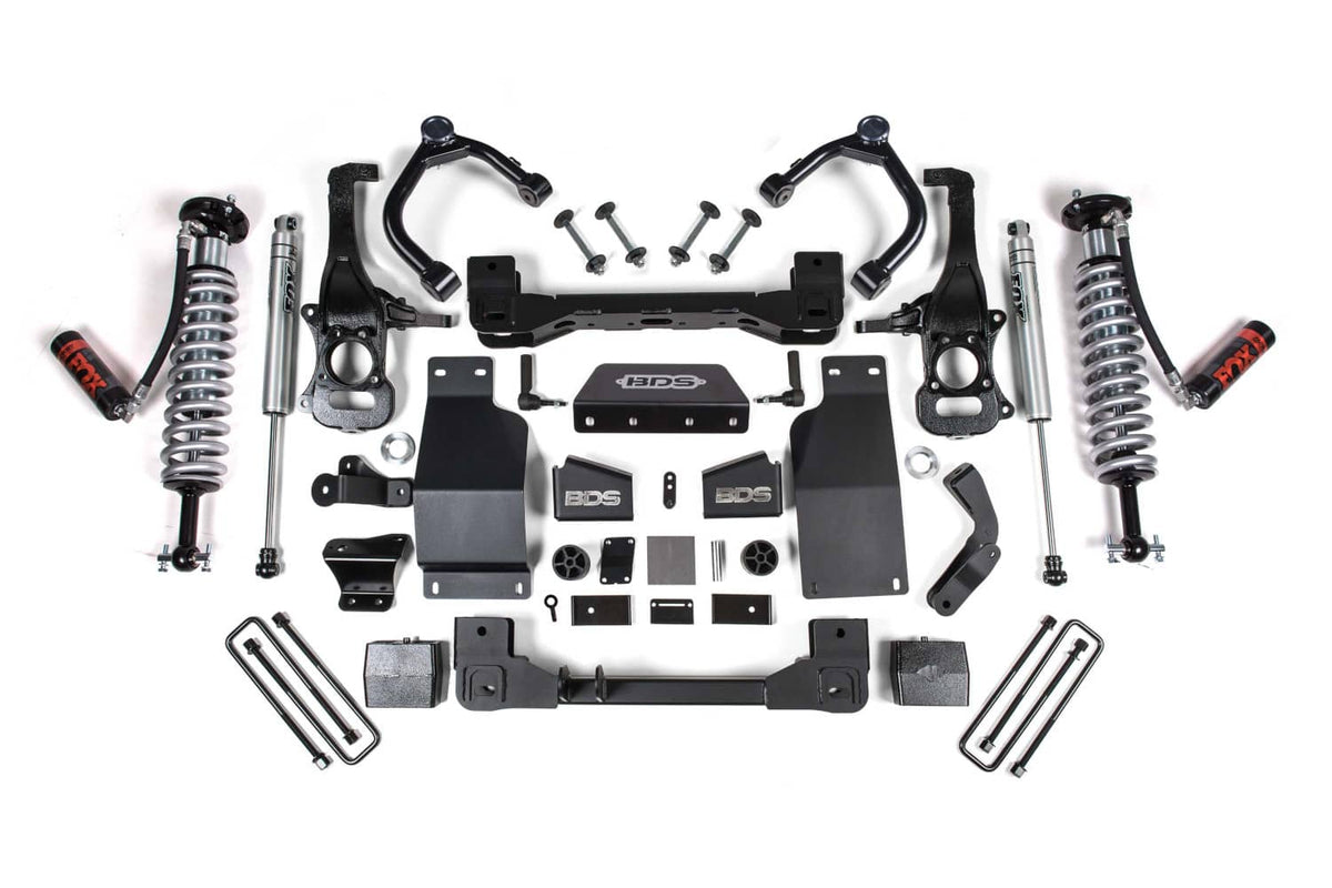 6" LIFT KIT W/ FOX COIL-OVER 19-26 GM 1500 2.7L/3.0L