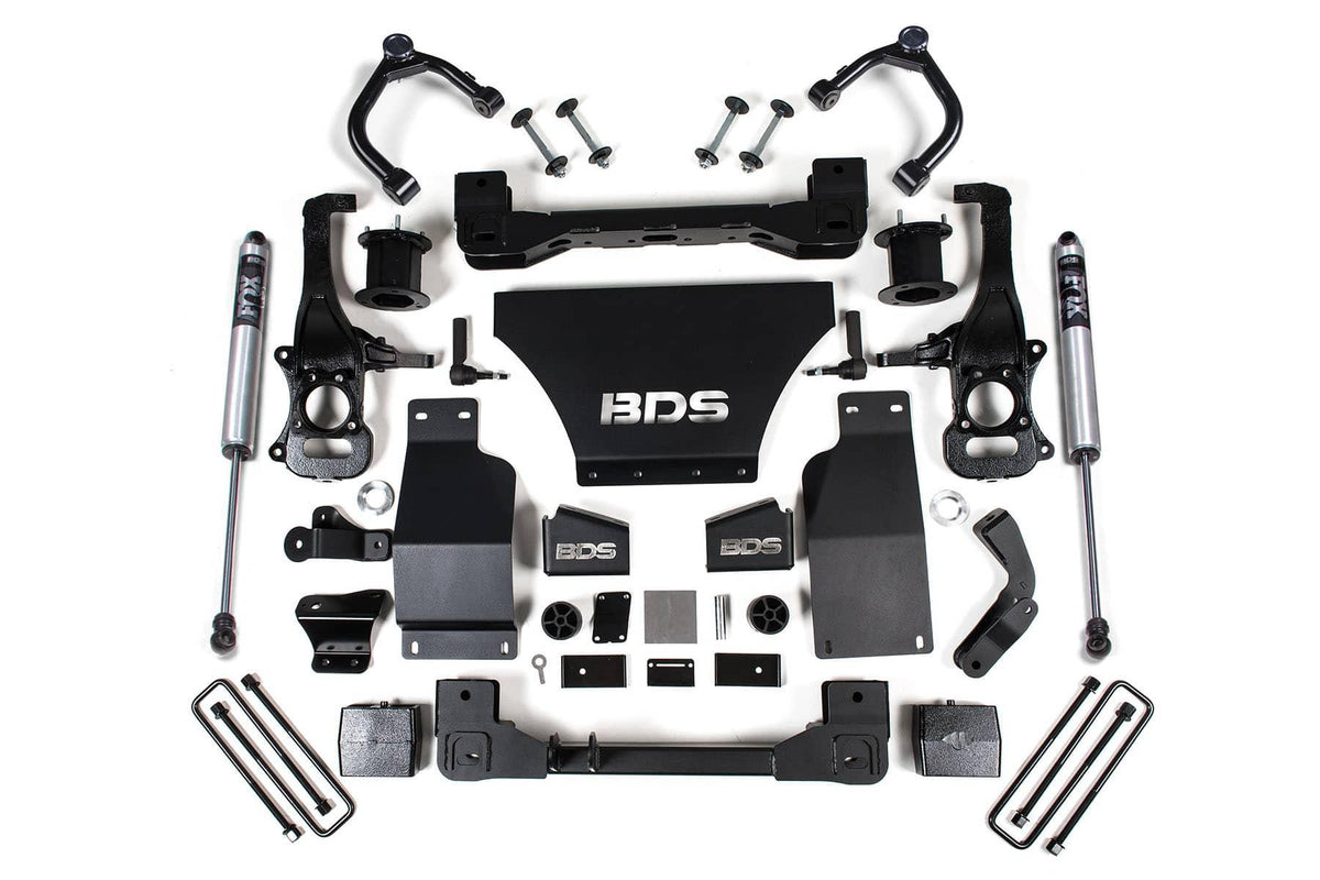 4" LIFT KIT W/ FOX SHOCKS 19-26 GM 1500 TRAIL BOSS/AT4 4.3L/5.3L/6.2L 4WD