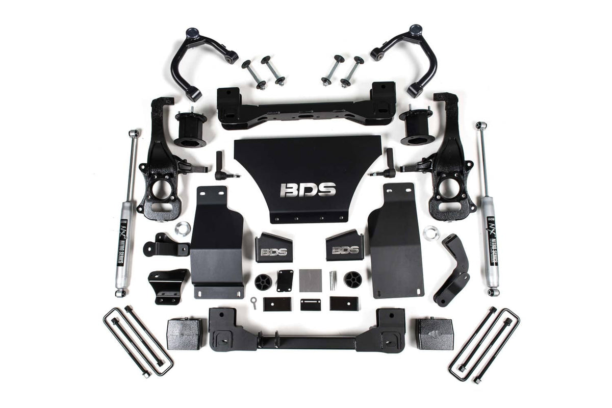 4" LIFT KIT W/ NX2 SHOCKS 19-26 GM 1500 TRAILBOSS/AT4 2.7/3.0L