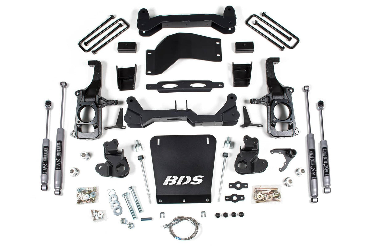 4.5" LIFT KIT W/ 3" LIFT BLOCKS 11-19 GM 2500HD/3500HD W/O OVERLOADS