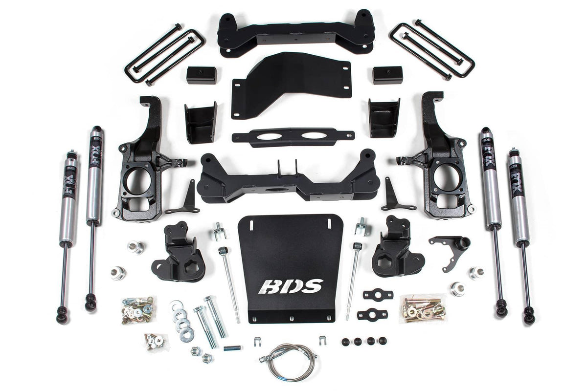 4.5" LIFT KIT W/ 3" LIFT BLOCKS 11-19 GM HD W/OVERLOADS