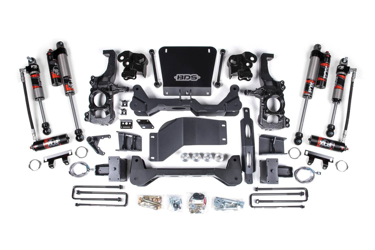 5" LIFT KIT WITH FOX 2.5 SHOCKS 20-26 GM HD W/O OVERLOADS (EXC AT4X/ZR2)
