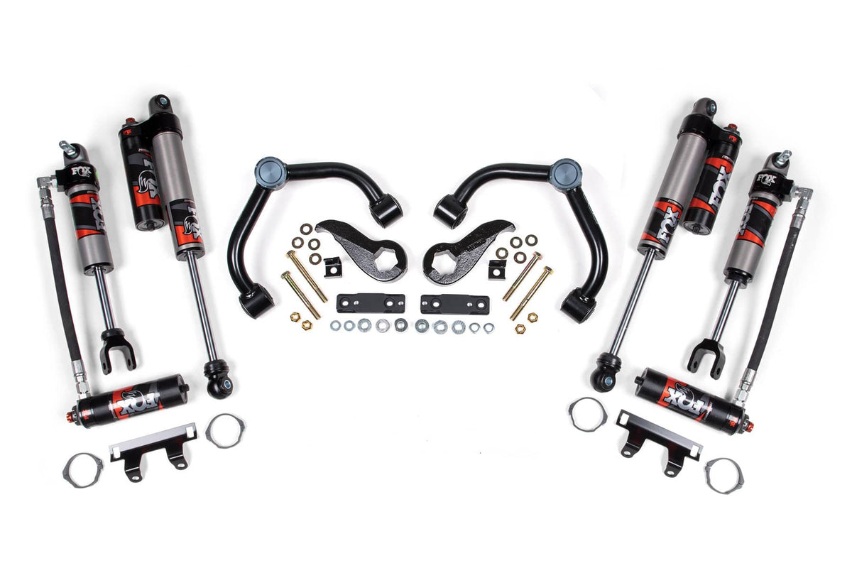 2" LEVELING KIT W/ FOX 2.5 PE SHOCKS 20-26 GM HD