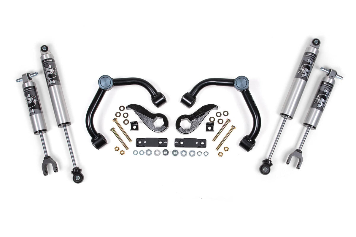 2" LEVELING KIT W/ FOX 2.5 PS HTO SHOCKS 20-26 GM HD