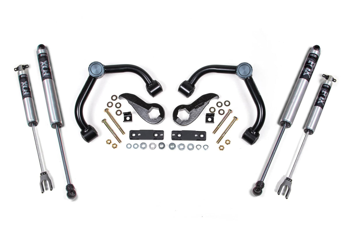 2" LEVELING KIT W/ FOX 2.0 SHOCKS 20-26 GM HD