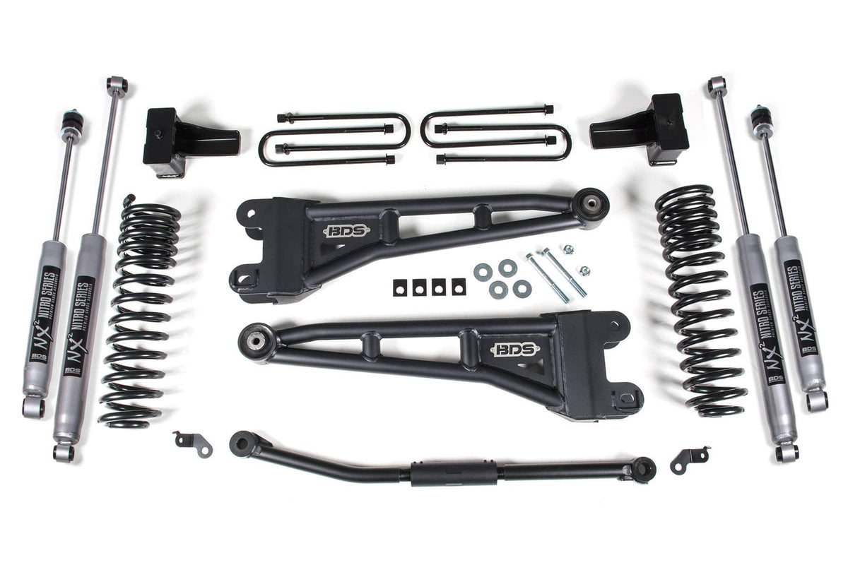 2.5" LIFT KIT W/ 5" REAR BLOCK KIT 11-16 S/DUTY 4WD DIESEL