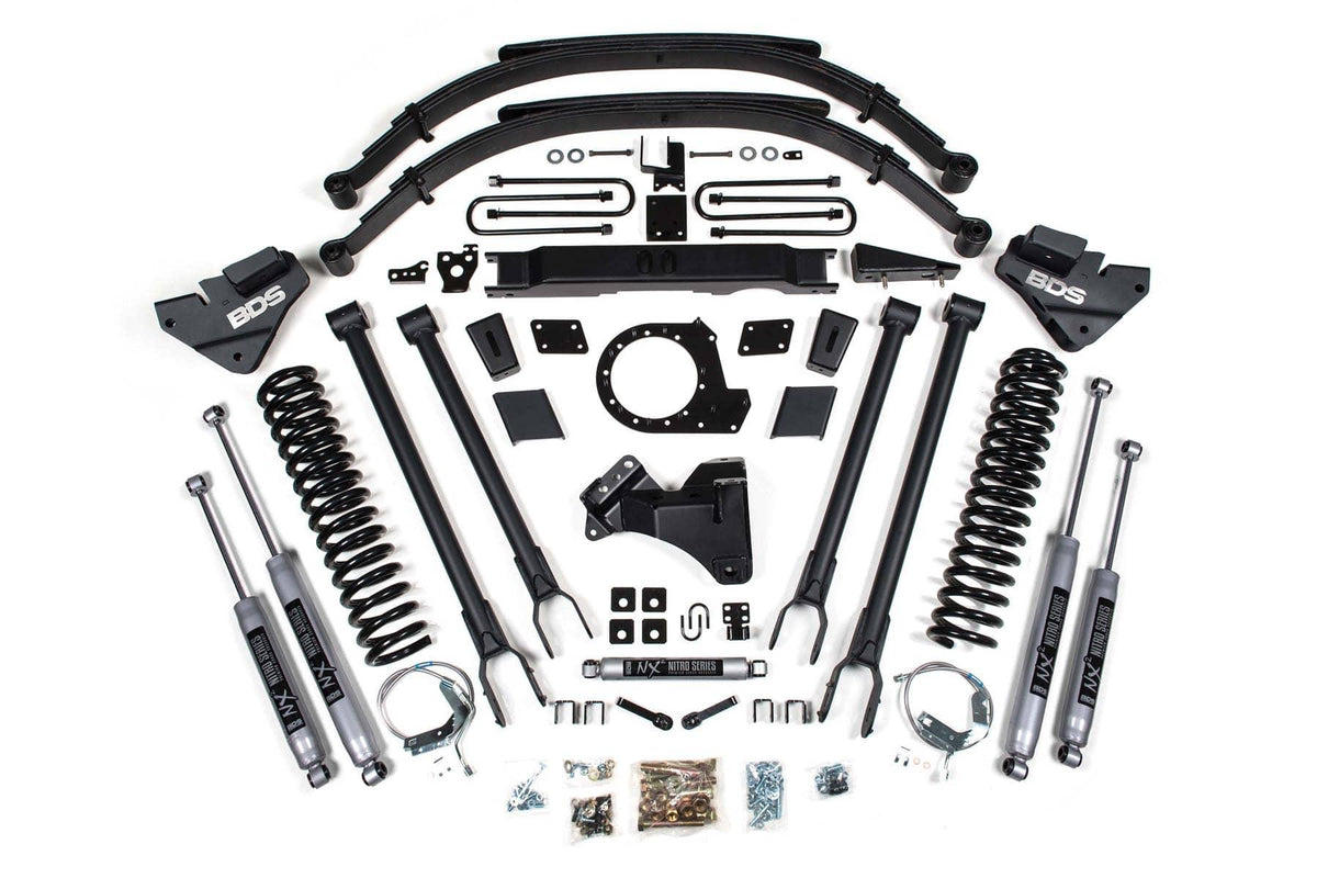 9" 4-LINK LIFT KIT W/ NX2 SHOCKS 20-22 S/DUTY 4WD DIESEL