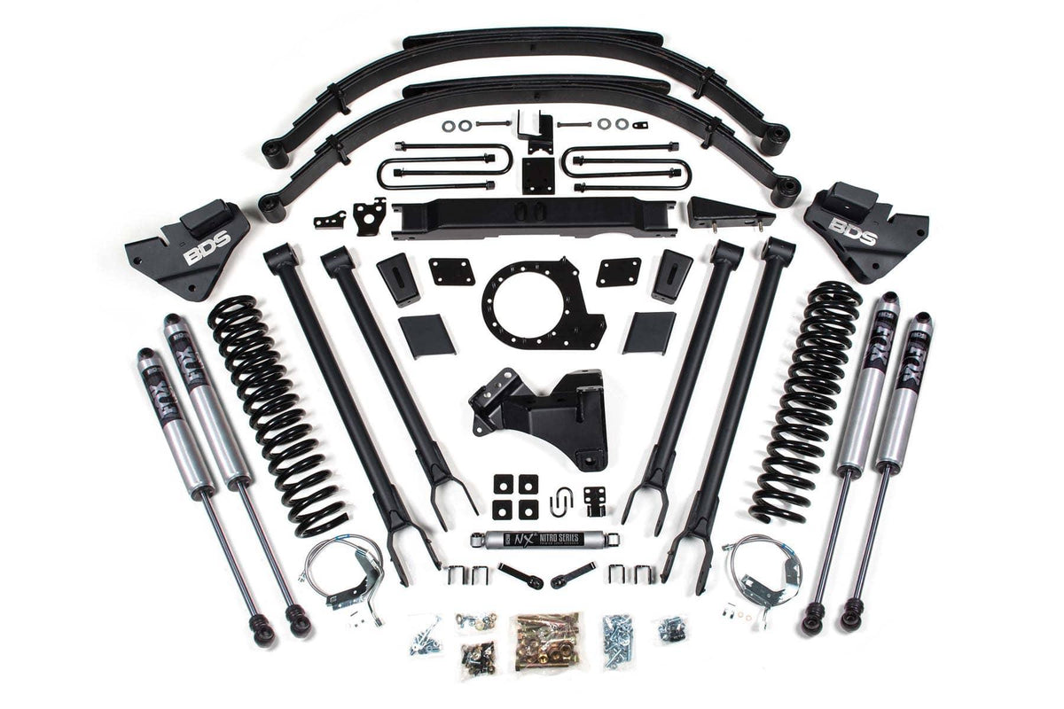8-9" 4-LINK LIFT KIT W/ FOX 2.0 SHOCKS 20-22 S/DUTY 4WD