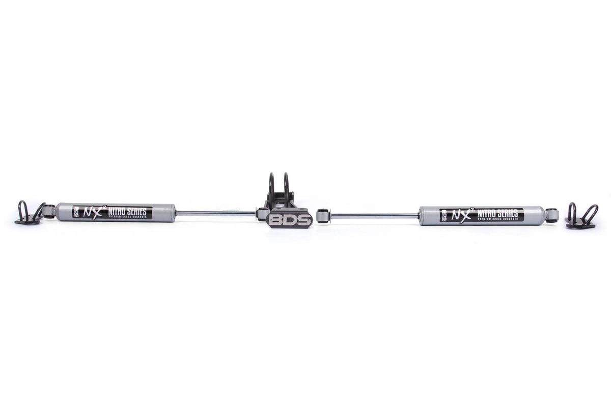 DUAL STEERING STABILIZER KIT W/ NX2 SHOCKS 73-91 GM TRUCK & SUV