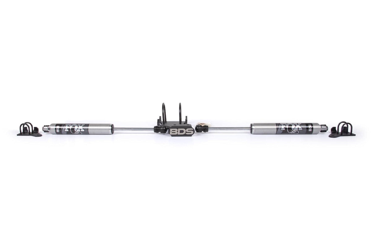 DUAL STEERING STABILIZER KIT W/ FOX 2.0 SHOCKS 05-16 S/DUTY 4WD