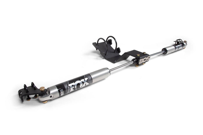 DUAL STEERING STABILIZER KIT W/ FOX 2.0 SHOCKS FOR 0-2" LIFT 05-26 S/DUTY
