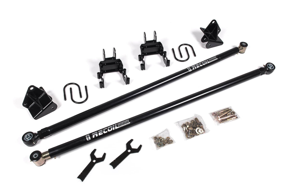 RECOIL TRACTION BAR KIT SHORT BED 99-16 S/DUTY