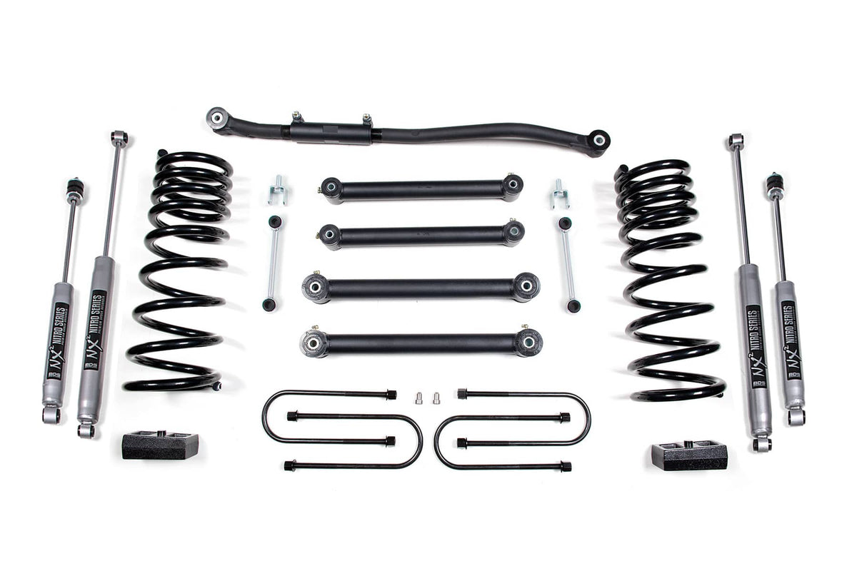 3" LIFT KIT W/ NX2 SHOCKS DODGE RAM 03-13 2500/3500 4WD W/ 4" AXLE