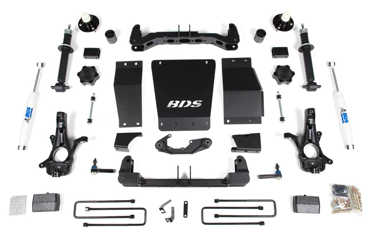 6" LIFT KIT 14-18 GM 1500 W/ALUM/STAMPED ARMS