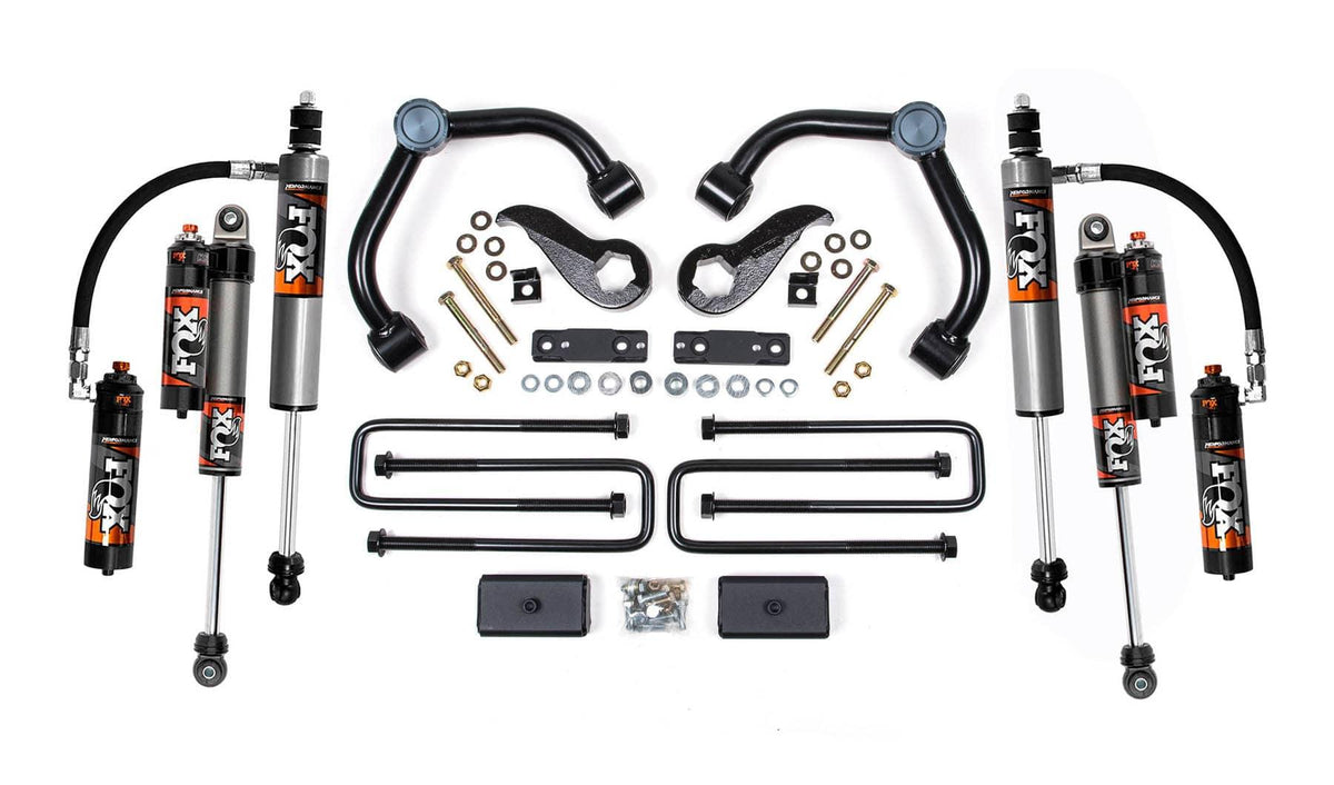 3" LIFT KIT W/ FOX 2.5 SHOCKS 20-26 GM HD W/O OVERLOADS