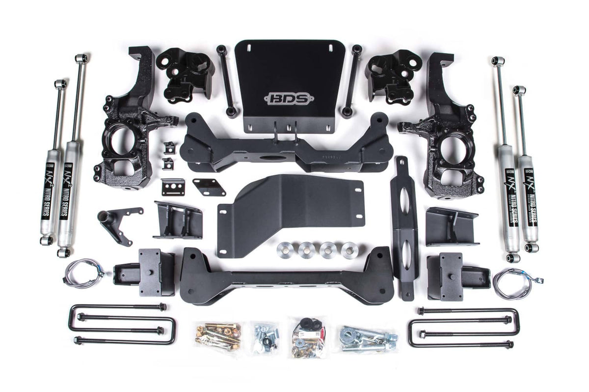 5" LIFT KIT W/ FOX 2.0 SHOCKS 20-26 GM HD W/O OVERLOADS (EXC AT4X/ZR2)