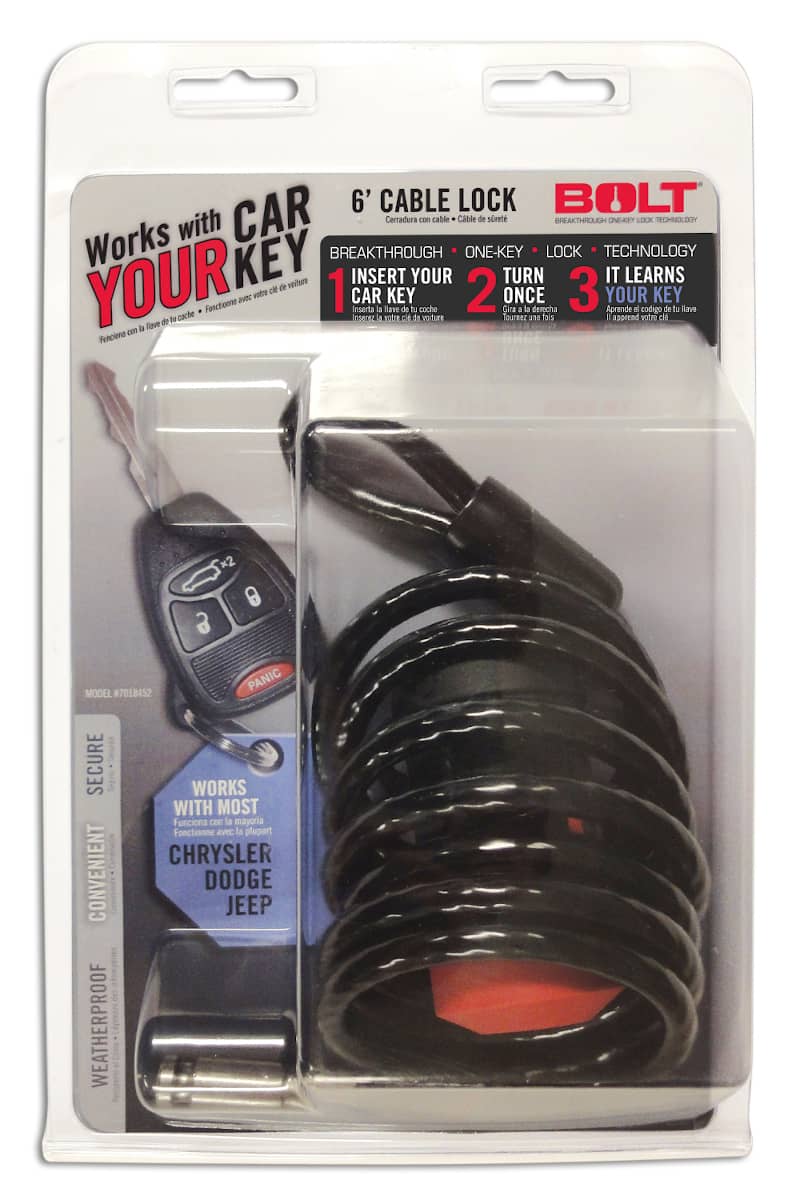 6' CABLE LOCK CHRYSLER