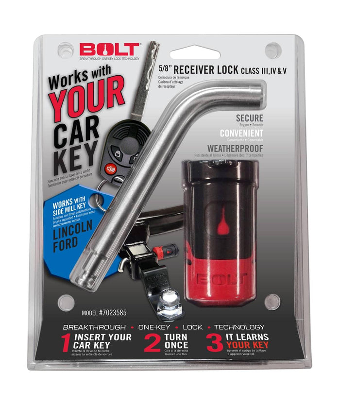 5/8" RECEIVER LOCK 15-19 F150/ 17-22 S/DUTY