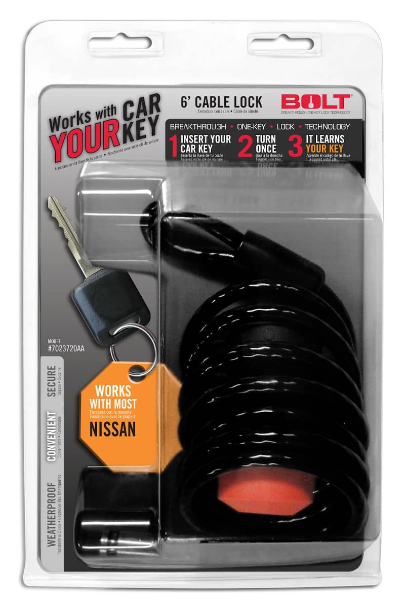 6' CABLE LOCK NISSAN