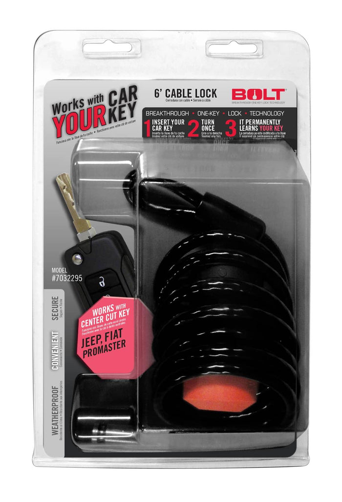 6' CABLE LOCK JEEP