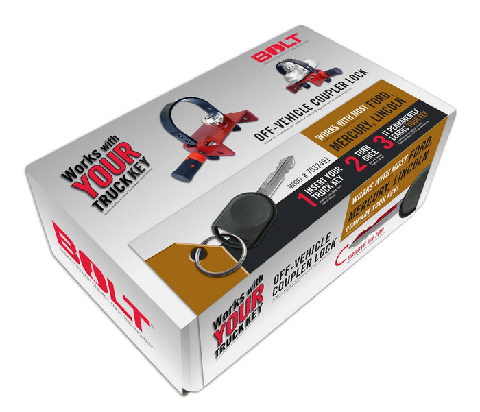 OFF-VEHICLE COUPLER LOCK