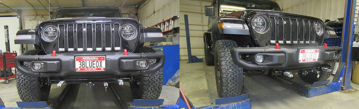 TOW BAR BASEPLATE 18-26 WRANGLER JL W/STANDARD BUMPER