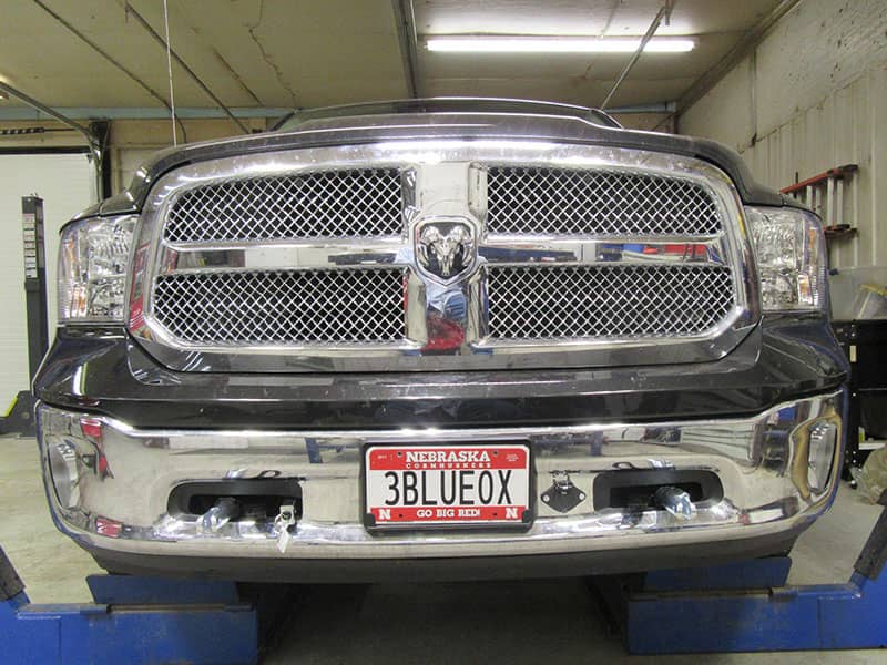 BASEPLATE 16-18 RAM 1500 W/METAL/CHROME BUMPER