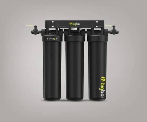 WATER D-IONIZER SYSTEM WITH 2 DEIONIZE RESIN FILTERS