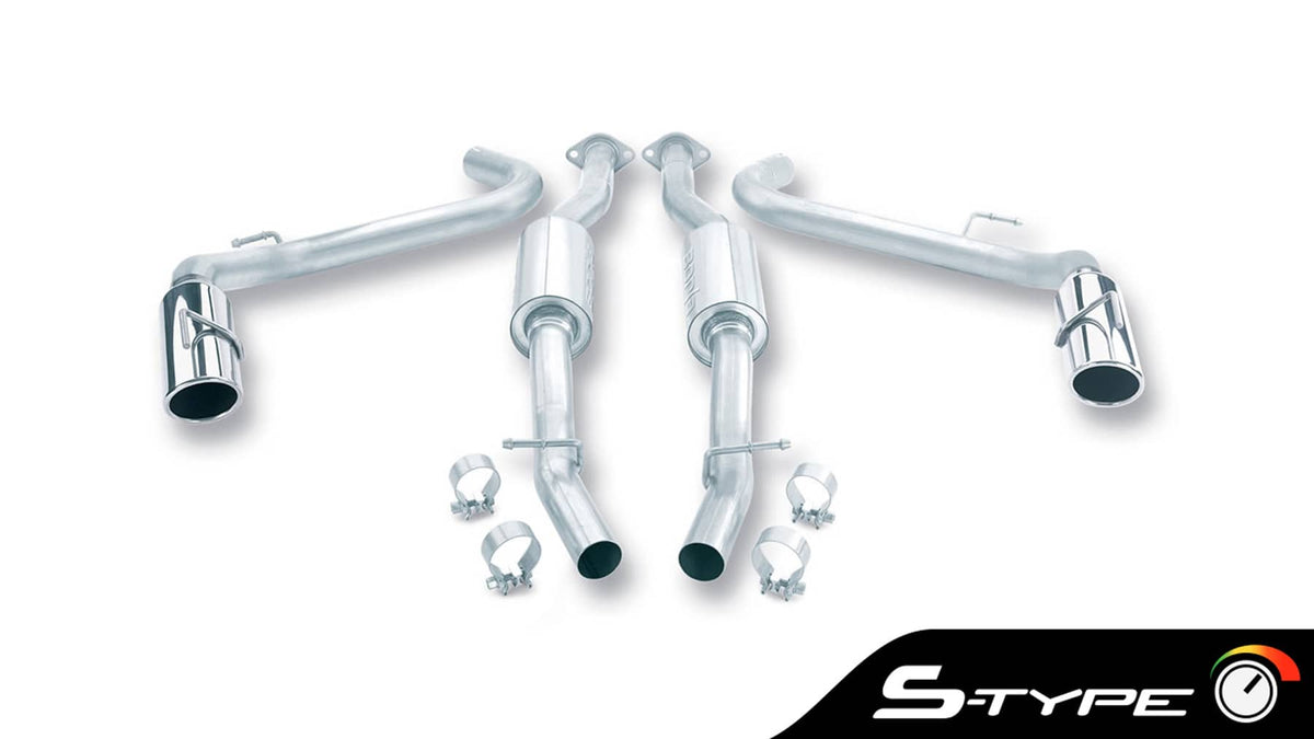 S-TYPE 2.5" CAT-BACK EXHAUST 99-04 MUSTANG COBRA 4.6L RWD COUPE