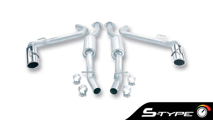 S-TYPE 2.5" CAT-BACK EXHAUST 99-04 MUSTANG COBRA 4.6L RWD COUPE