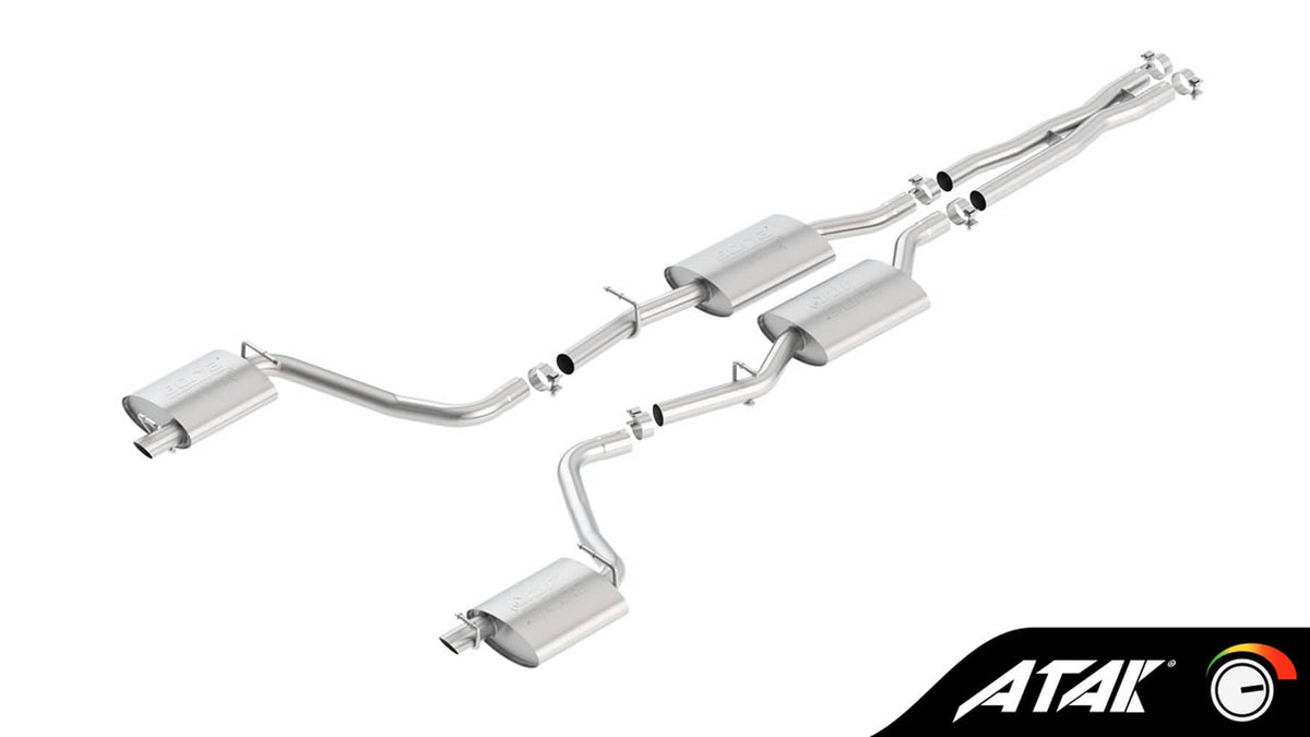 ATAK 2.25" CAT-BACK EXHAUST 15-23 CHALLENGER SXT/GL 3.6L